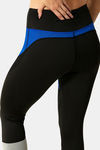 Zelocity Quick Dry Gym Leggings - Olympian Blue — thumbnail 5